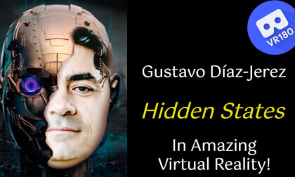 Gustavo Diaz-Jerez -- Hidden States  (Metaludios, Book III).  AI Generated Music. [8K]
