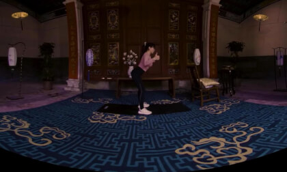 Bending Down W Pull Down - Little Pepper Fat Burning Strategy Back Training Series - Episode 5 VR Video Bending Down W Pull Down - Little Pepper Fat Burning Strategy Back Training Series - Episode 5 VR