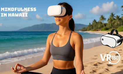 Breathe with the Ocean: Hawaiian VR Beach Meditation VR Video Breathe with the Ocean: Hawaiian VR Beach Meditation VR