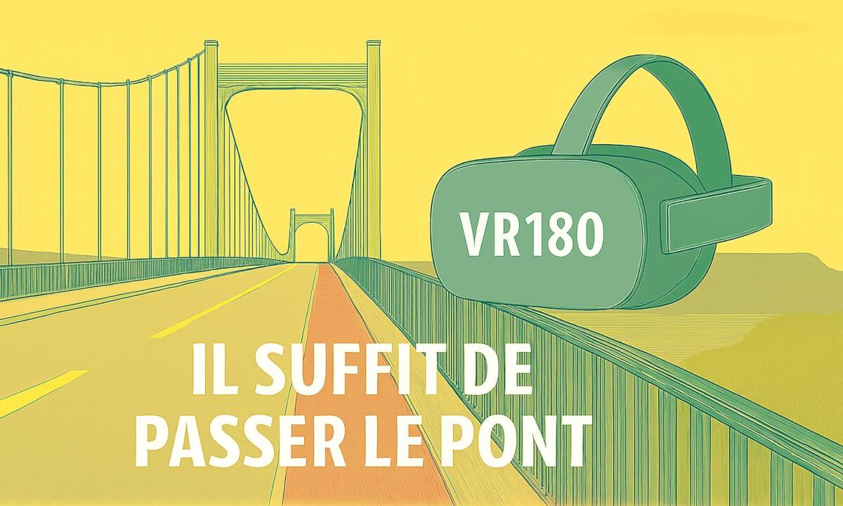 VR180 3D - 6K - LA ROCHE BERNARD Le. pont