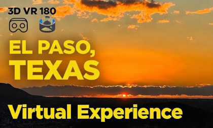 El Paso, Texas Like Never Before - 3D VR 180 Virtual City Tour VR Video El Paso, Texas Like Never Before - 3D VR 180 Virtual City Tour VR