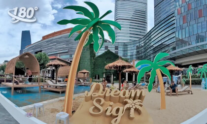 The 8th Anniversary of Changning Raffles City - Beach in the City Center VR Video The 8th Anniversary of Changning Raffles City - Beach in the City Center VR