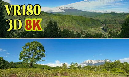 The majestic Mount Kiso Ontake as seen from Kaida Plateau in Nagano , JAPAN VR Video The majestic Mount Kiso Ontake as seen from Kaida Plateau in Nagano , JAPAN VR