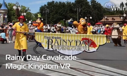 Rainy Day Cavalcade at Magic Kingdom | 3D VR 180 Parade Alternative | June 22, 2025