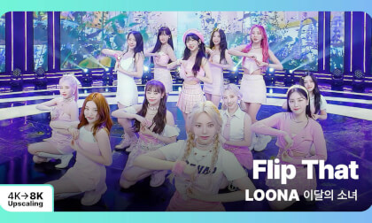 [8K Upscaling S3D] VENTA X -’THE SHOW’ : LOONA - Flip That