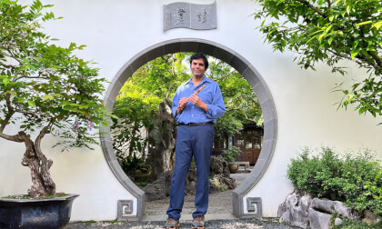 Flute Raman Portland Chinese Garden 1000 Ragas VR Video Flute Raman Portland Chinese Garden 1000 Ragas VR