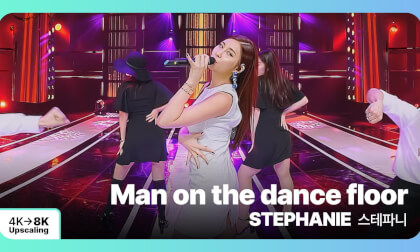 [8K Upscaling S3D] VENTA X -’THE SHOW’ : STEPHANIE - Man on the dance floor
