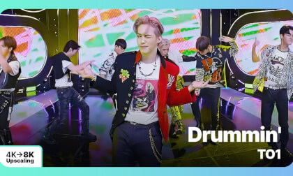 [8K Upscaling S3D] VENTA X -’THE SHOW’ : TO1 - Drummin'