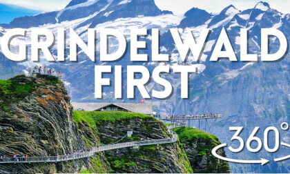 Grindelwald First 360° | Gondola to Lake Bachalpsee VR Hike 8K VR Video Grindelwald First 360° | Gondola to Lake Bachalpsee VR Hike 8K VR