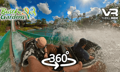 Stanley Falls Flume - A family-favorite wild water VR ThrillRide Busch Gardens Tampa Stanley Falls Flume - A family-favorite wild water VR ThrillRide Busch Gardens Tampa