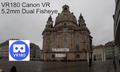 Canon VR180 Frauenkirche Canon VR180 Frauenkirche