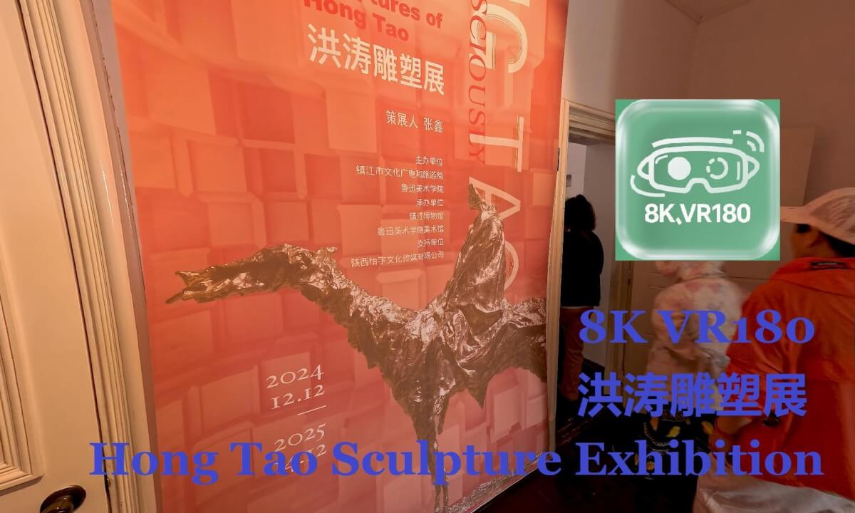 8K  VR180,Hong Tao Sculpture Exhibition,洪涛雕塑展 VR Video 8K  VR180,Hong Tao Sculpture Exhibition,洪涛雕塑展 VR