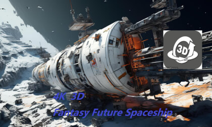 4K 3D,Fantasy Future Spaceship,幻想未来飞船 VR Video 4K 3D,Fantasy Future Spaceship,幻想未来飞船 VR