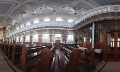 2 mins of peace at St Marys R.C Church Calton Glasgow Scotland