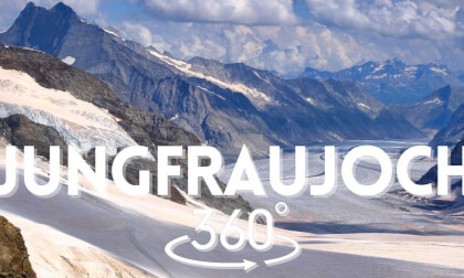 Jungfraujoch 360° | Top of Europe Train & Glacier VR Tour 8K VR Video Jungfraujoch 360° | Top of Europe Train & Glacier VR Tour 8K VR