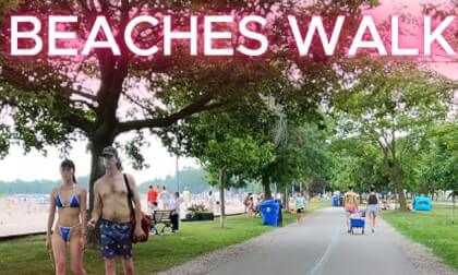BEACHES WALKWAY Woodbine Beach Park - 8K 360 VR VIDEO - INSTA360 X5 VR Video BEACHES WALKWAY Woodbine Beach Park - 8K 360 VR VIDEO - INSTA360 X5 VR