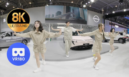 Dance at the booth of Dongfeng-Nissan VR Video Dance at the booth of Dongfeng-Nissan VR