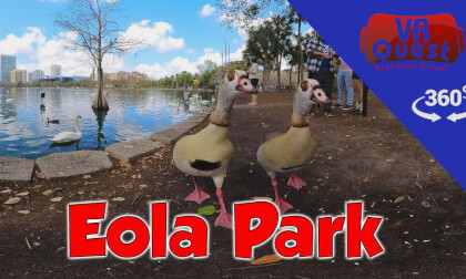 Eola Park Orlando VR Video Eola Park Orlando VR