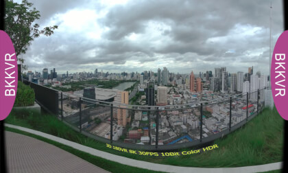 Qoocom 180VR Mod- Rooftop view from 35th floor Central Sukhumvit Business Area Bangkok VR Video Qoocom 180VR Mod- Rooftop view from 35th floor Central Sukhumvit Business Area Bangkok VR