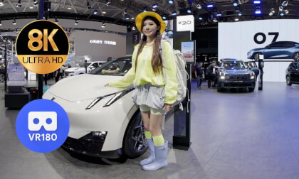 Performance at the booth of LYNK&CO VR Video Performance at the booth of LYNK&CO VR