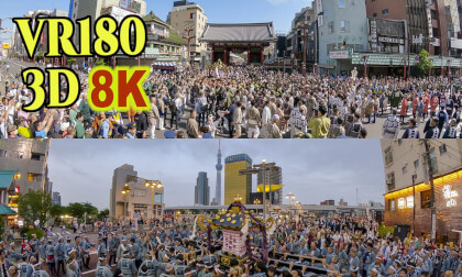 Tokyo Asakusa Sanja Festival - Honja-Mikoshi-Main Portable shrine   2023 VR Video Tokyo Asakusa Sanja Festival - Honja-Mikoshi-Main Portable shrine   2023 VR
