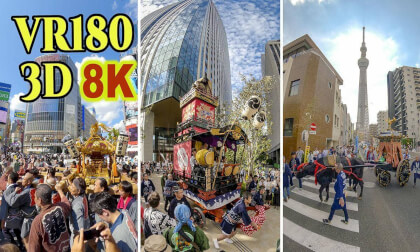 Tokyo Festivals Held from Summer to Autumn in Tokyo , JAPAN VR Video Tokyo Festivals Held from Summer to Autumn in Tokyo , JAPAN VR