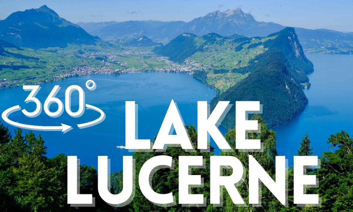 Lake Lucerne 360° | Swiss Alps VR Scenic Cruise 8K | DeoVR