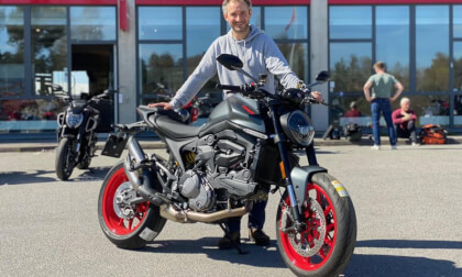 Ducati first ride, Stockholm, Sweden VR Video Ducati first ride, Stockholm, Sweden VR