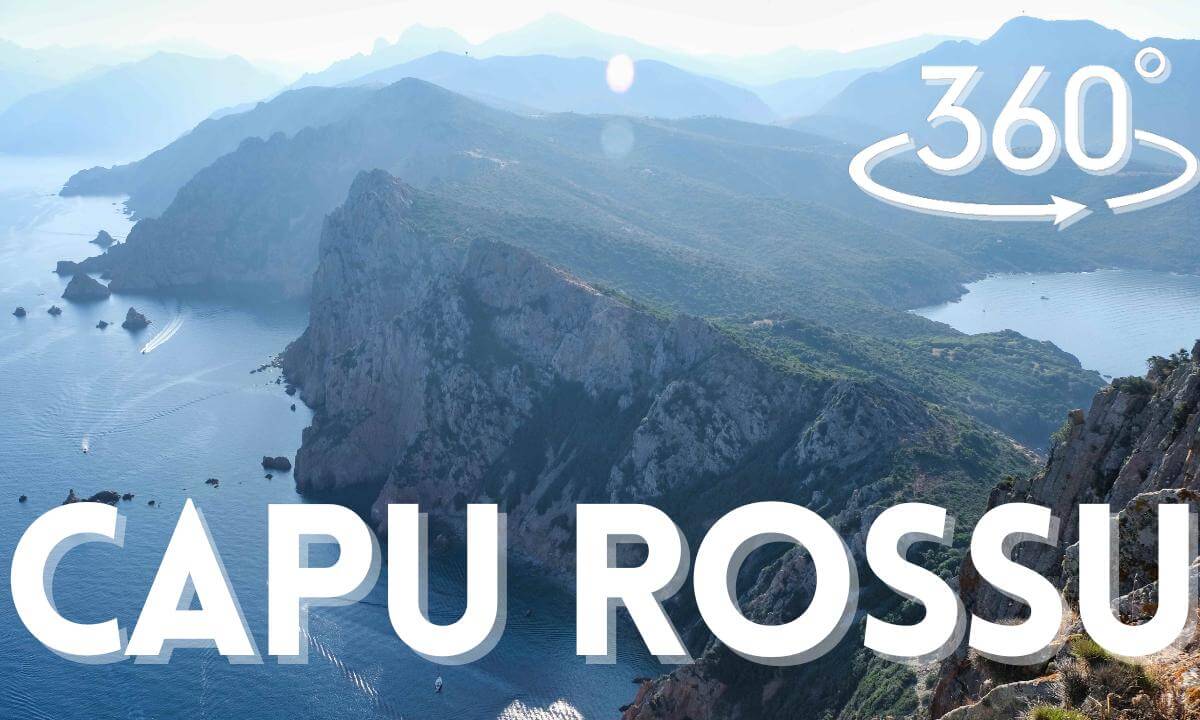 Capu Rossu 360° | Porto, Corsica VR Hike & Plage d’Arone 8K