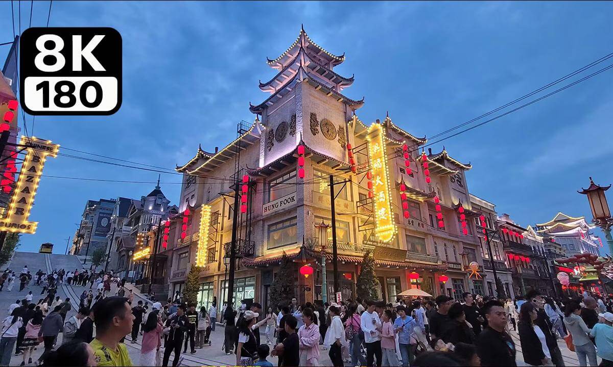 Immersive experience of the film "Detective Chinatown 1900" filming location沉浸式体验电影《唐探1900》影视城取景地