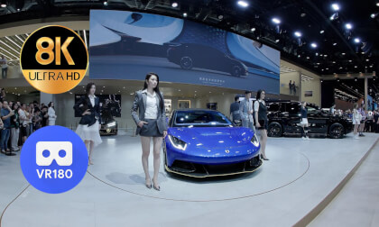 Performance at the booth of DENZA VR Video Performance at the booth of DENZA VR