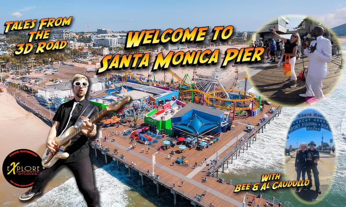 Welcome to Santa Monica Pier in Immersive 3D