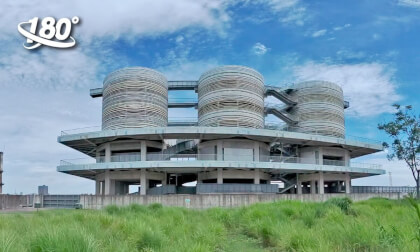 Yangshupu Power Plant Relic Park Ash Silo Yangshupu Power Plant Relic Park Ash Silo