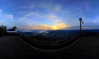 Mt. Wolak, sunrise Mt. Wolak, sunrise