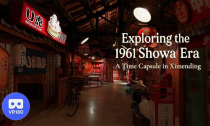 Exploring the 1961 Showa Era - A Time Capsule in Ximending VR Video Exploring the 1961 Showa Era - A Time Capsule in Ximending VR