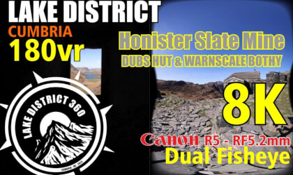 Honister Slate mine to Dubs Hut & Warnscale Bothy - Cumbria- VR 180 8K - Canon R5 – RF5.2 VR Video Honister Slate mine to Dubs Hut & Warnscale Bothy - Cumbria- VR 180 8K - Canon R5 – RF5.2 VR