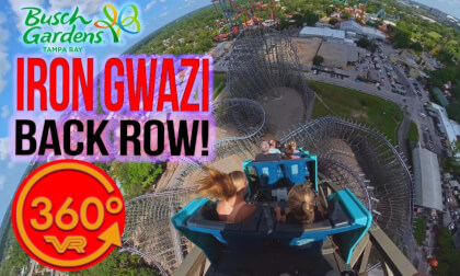 Iron Gwazi Back Row POV - Busch Gardens Tampa Insta360 X5 360 8K color corrected Iron Gwazi Back Row POV - Busch Gardens Tampa Insta360 X5 360 8K color corrected