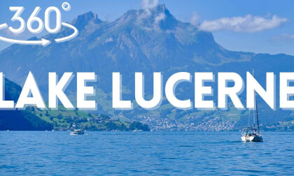 Lake Lucerne 360° | Historic Steamer VR Boat Tour 8K VR Video Lake Lucerne 360° | Historic Steamer VR Boat Tour 8K VR