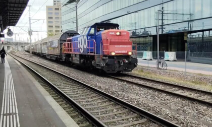 Güterzug Hardbrücke VR Video Güterzug Hardbrücke VR