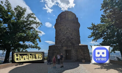 View from above Bismarckturm Radebeul VR Video View from above Bismarckturm Radebeul VR