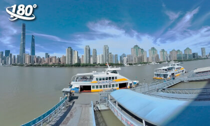 Take a ferry to cross between Pudong and Puxi, and wander along the Huangpu River. Take a ferry to cross between Pudong and Puxi, and wander along the Huangpu River.