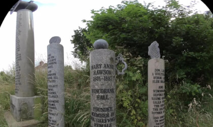 Mary Ann Rawson - anti slavery monument VR Video Mary Ann Rawson - anti slavery monument VR