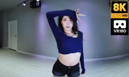 Xiaoyuan dancing in jeans 02 VR Video Xiaoyuan dancing in jeans 02 VR