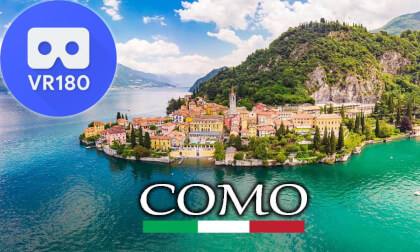 8K VR180 - Como Italy 8K VR180 - Como Italy
