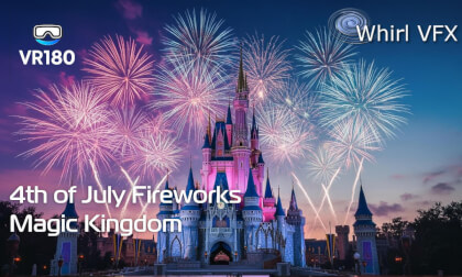4th of July 2025 | Magic Kingdom Fireworks Spectacular | Disney Contemporary | VR180 3D 8K 4th of July 2025 | Magic Kingdom Fireworks Spectacular | Disney Contemporary | VR180 3D 8K