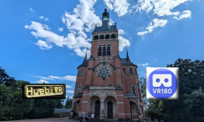 View from above Radebeul Church View from above Radebeul Church