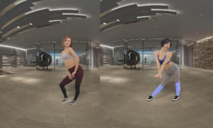 360 3D VR] fitness dance