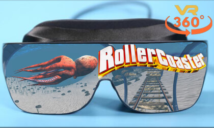 RollerCoaster Underwater VR 360° 8K VR Video RollerCoaster Underwater VR 360° 8K VR