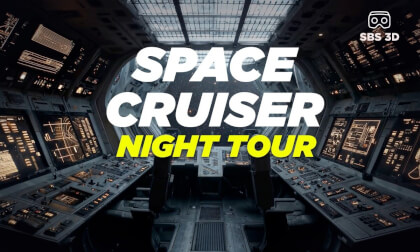 Space Cruiser Night Tour - A 3D Walkthrough from First Class to the Engine Bays Space Cruiser Night Tour - A 3D Walkthrough from First Class to the Engine Bays