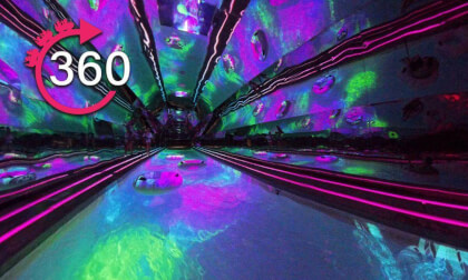 VR 360º Ride on Kaleidoscope Kavern at Wild Waterdome VR Video VR 360º Ride on Kaleidoscope Kavern at Wild Waterdome VR